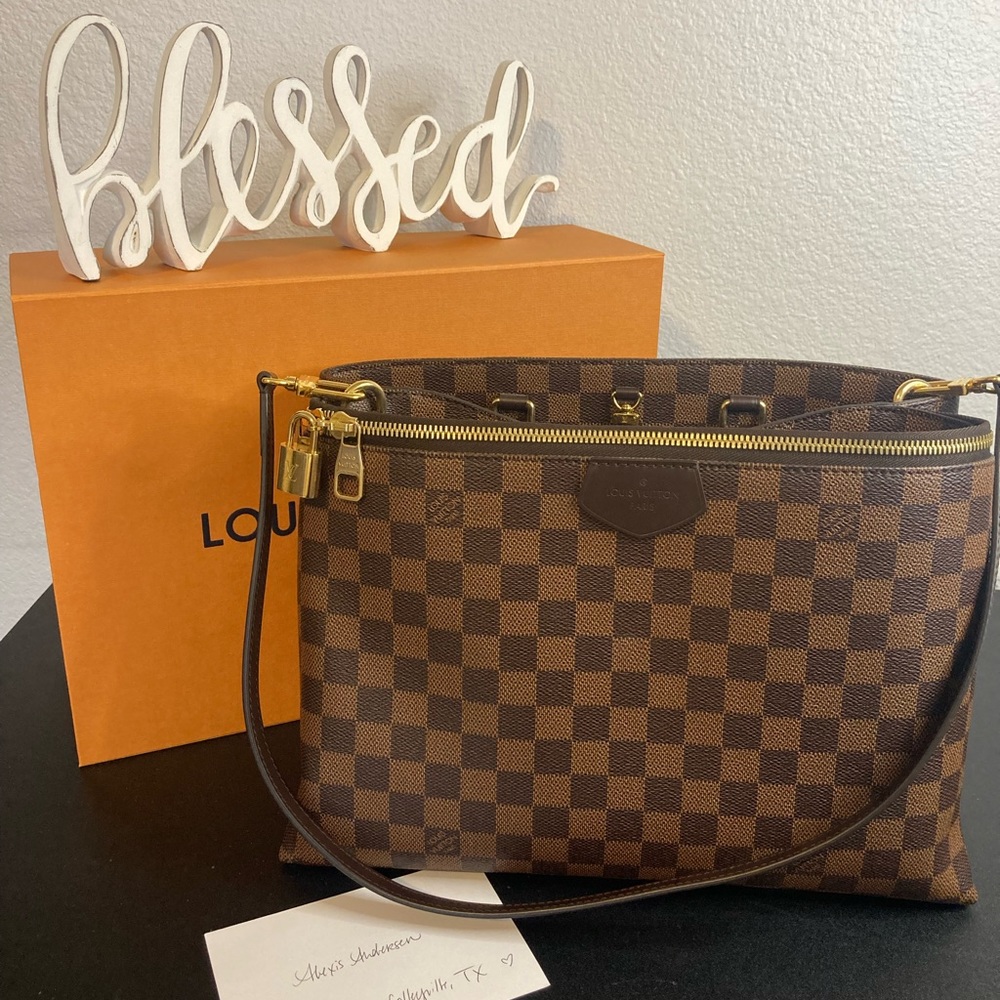 IMMACULATE Louis Vuitton Brompton in Damier Ebne 😍